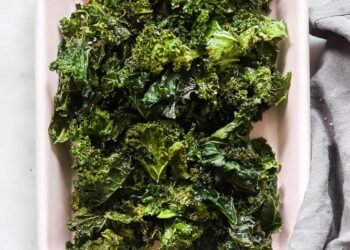 Chips de col rizada al horno | Dietista Debbie Dishes