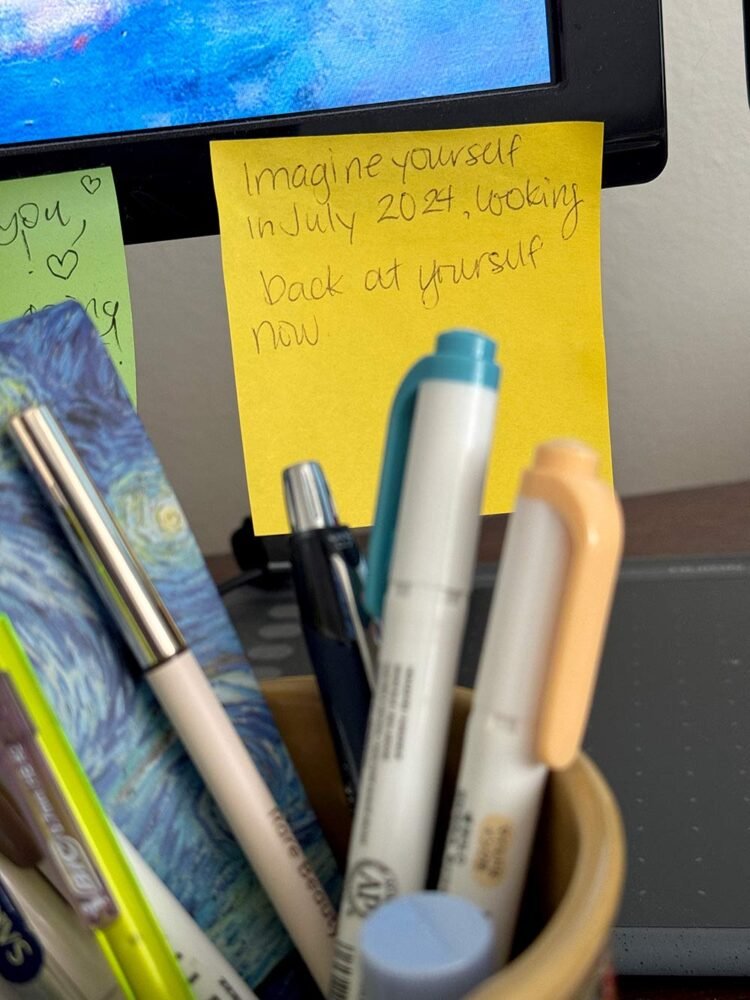 El post-it de hace dos abriles