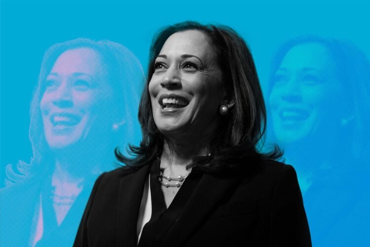 Kamala Harris smiling